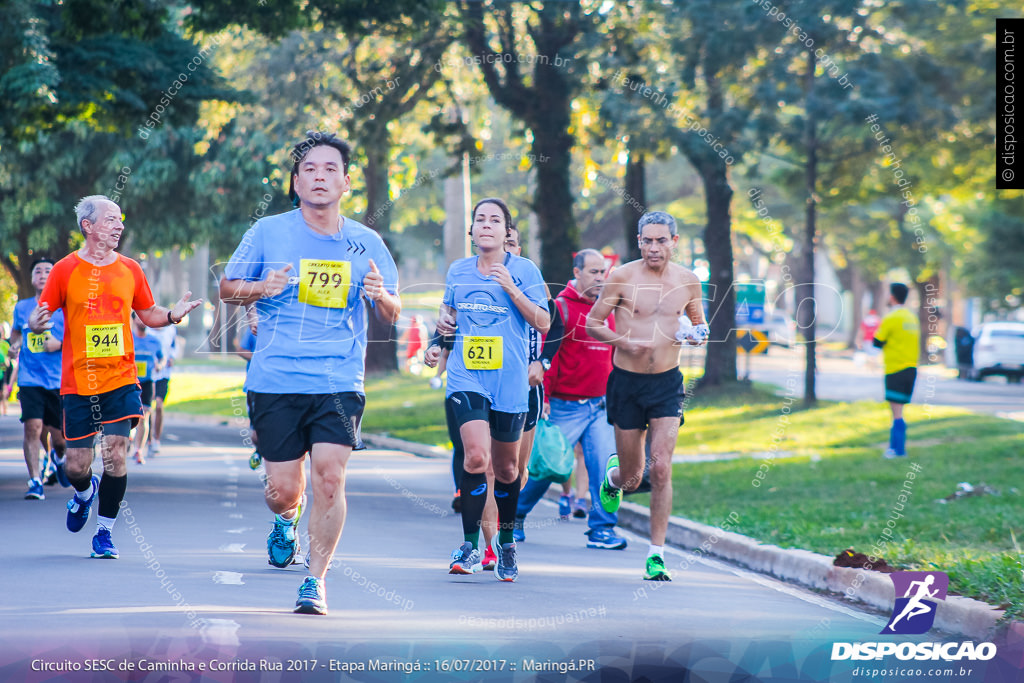 Circuito SESC de Caminhada e Corrida de Rua 2017 - Maringá