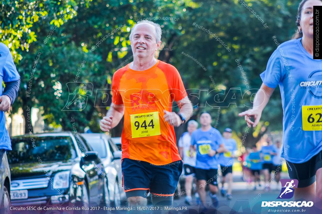 Circuito SESC de Caminhada e Corrida de Rua 2017 - Maringá