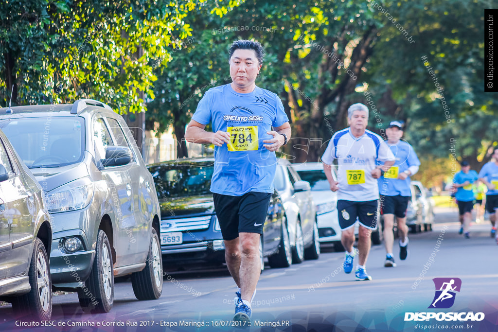 Circuito SESC de Caminhada e Corrida de Rua 2017 - Maringá