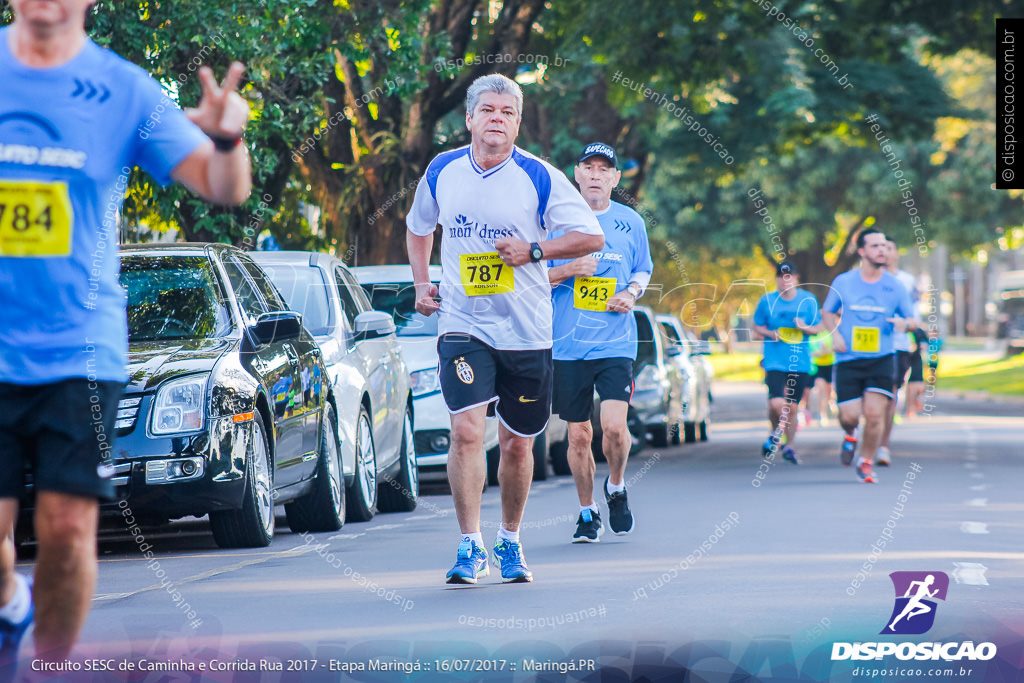 Circuito SESC de Caminhada e Corrida de Rua 2017 - Maringá