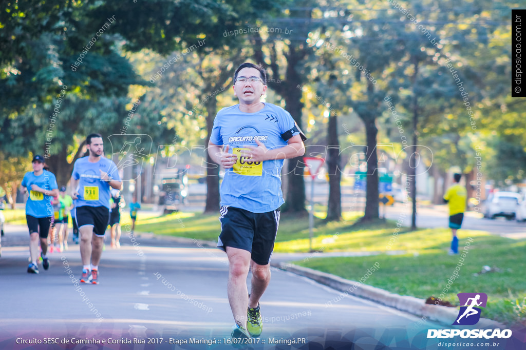 Circuito SESC de Caminhada e Corrida de Rua 2017 - Maringá