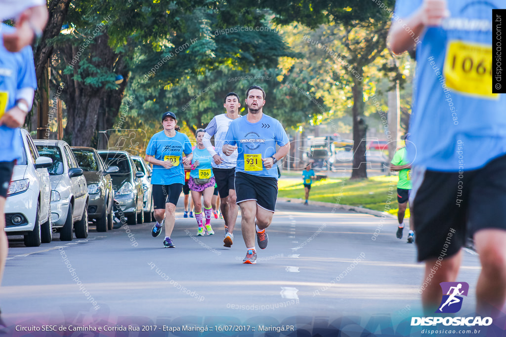 Circuito SESC de Caminhada e Corrida de Rua 2017 - Maringá