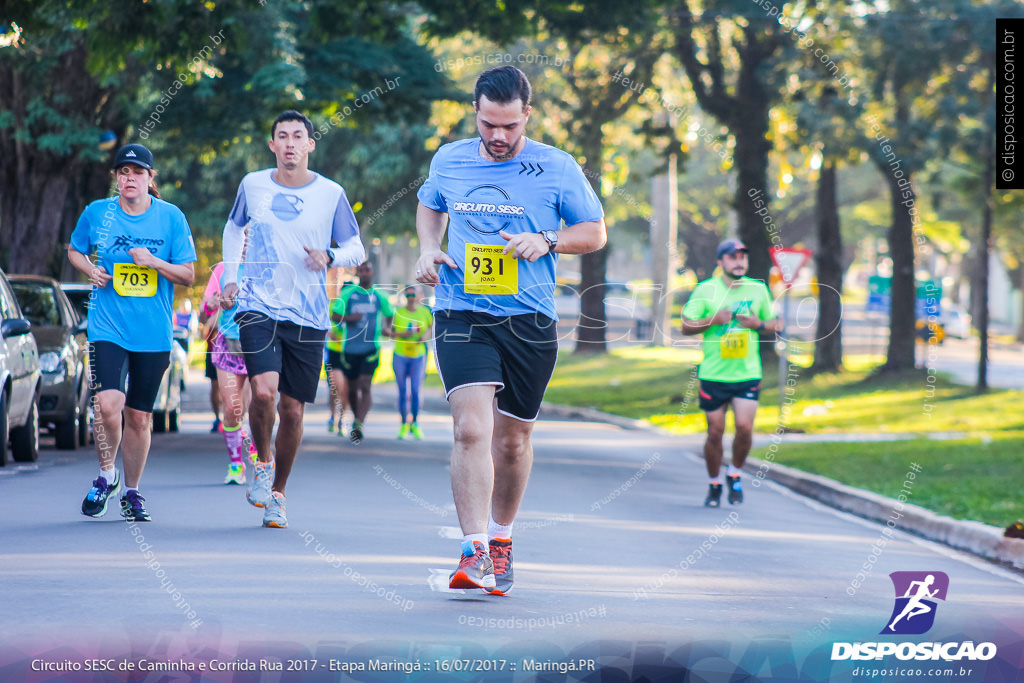 Circuito SESC de Caminhada e Corrida de Rua 2017 - Maringá