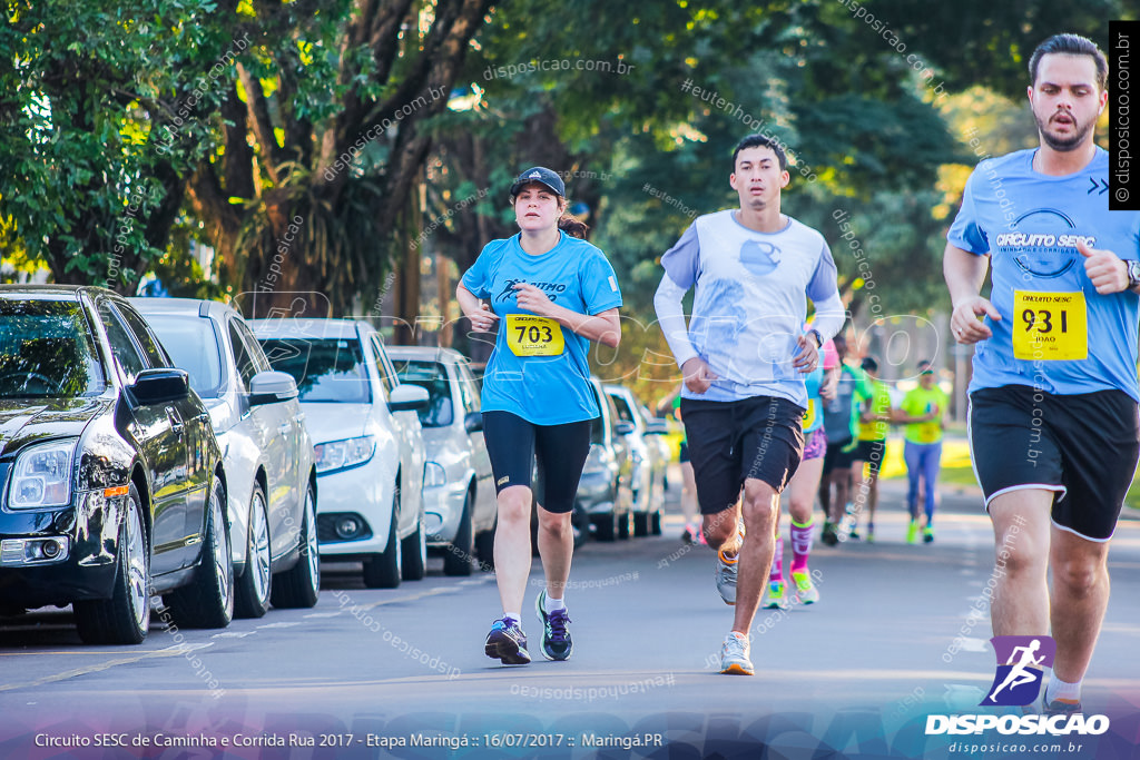 Circuito SESC de Caminhada e Corrida de Rua 2017 - Maringá