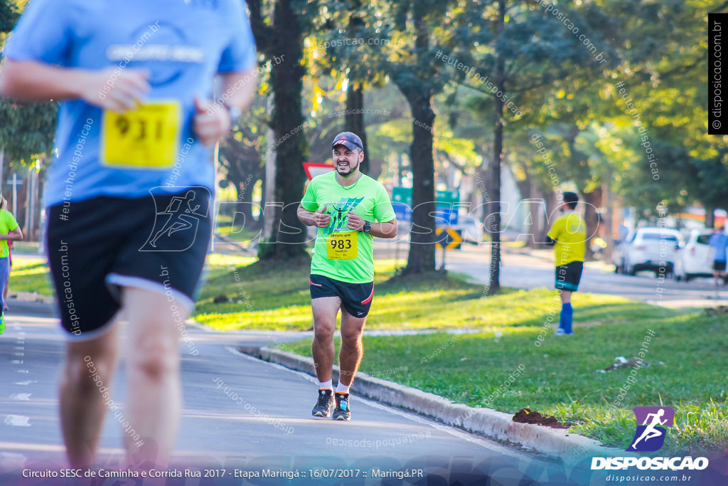 Circuito SESC de Caminhada e Corrida de Rua 2017 - Maringá