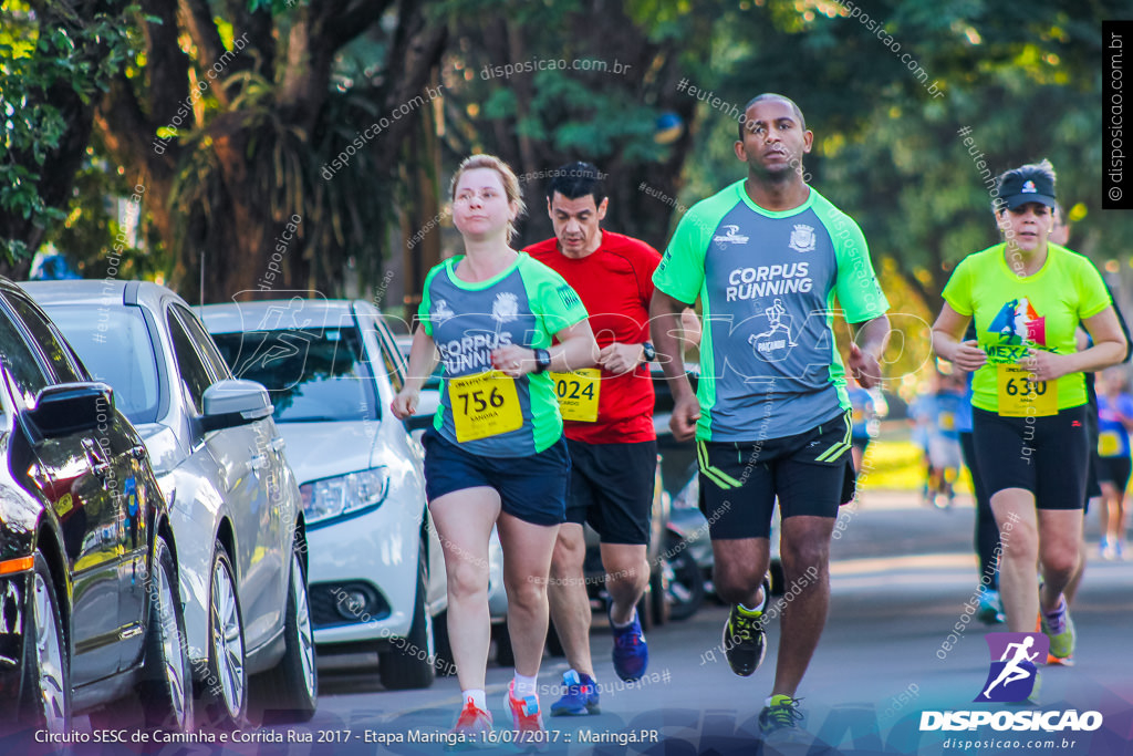 Circuito SESC de Caminhada e Corrida de Rua 2017 - Maringá