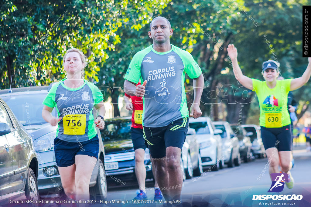 Circuito SESC de Caminhada e Corrida de Rua 2017 - Maringá