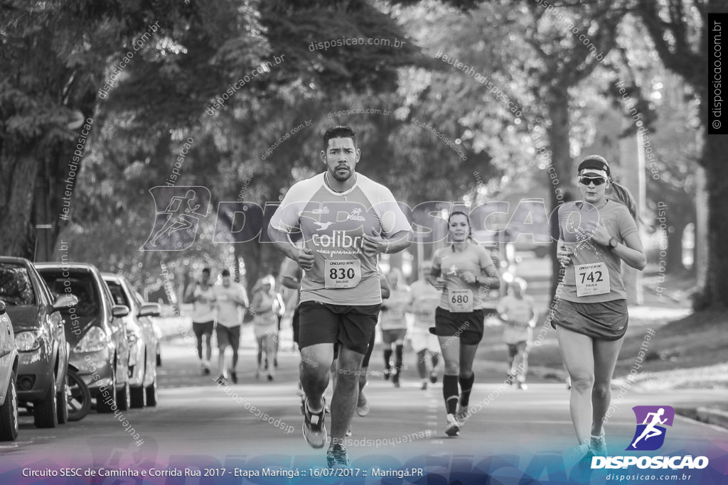 Circuito SESC de Caminhada e Corrida de Rua 2017 - Maringá