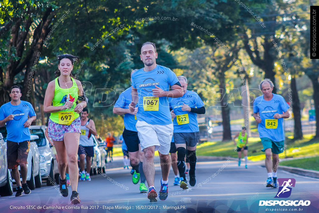 Circuito SESC de Caminhada e Corrida de Rua 2017 - Maringá