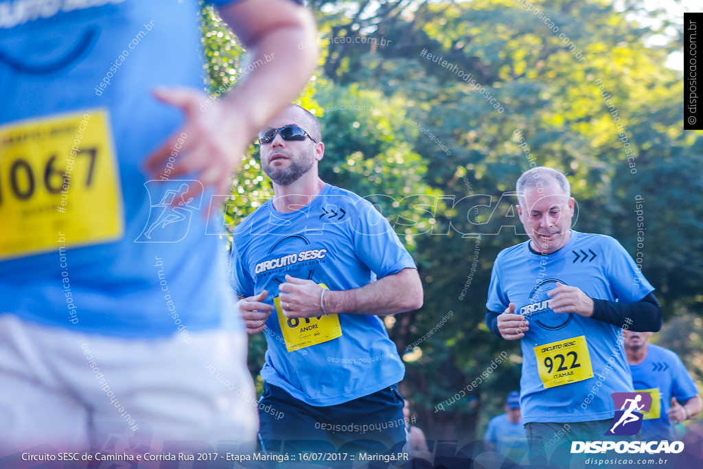 Circuito SESC de Caminhada e Corrida de Rua 2017 - Maringá