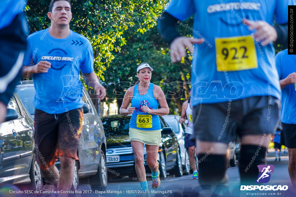 Circuito SESC de Caminhada e Corrida de Rua 2017 - Maringá