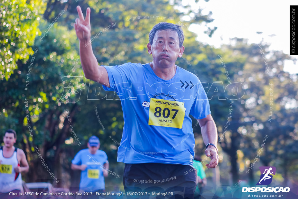 Circuito SESC de Caminhada e Corrida de Rua 2017 - Maringá