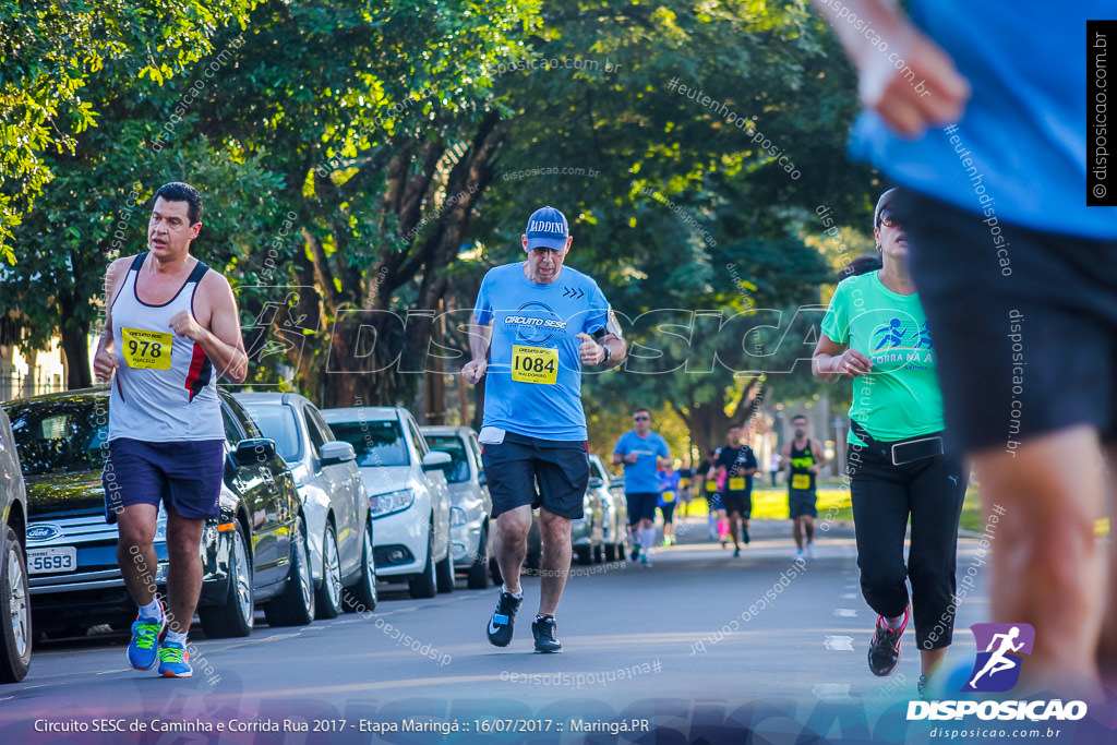 Circuito SESC de Caminhada e Corrida de Rua 2017 - Maringá