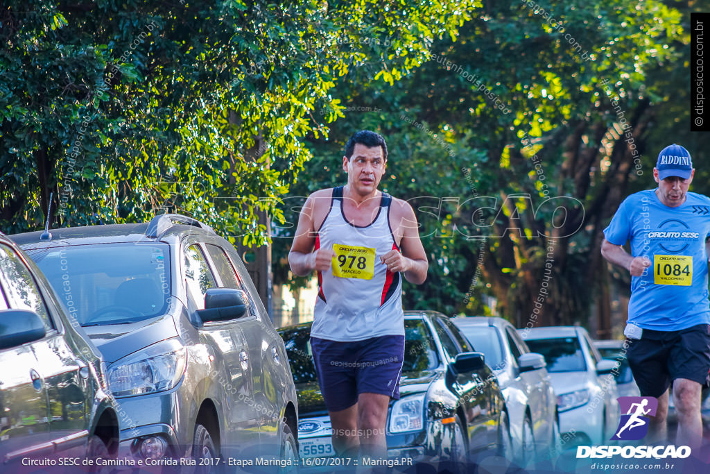 Circuito SESC de Caminhada e Corrida de Rua 2017 - Maringá