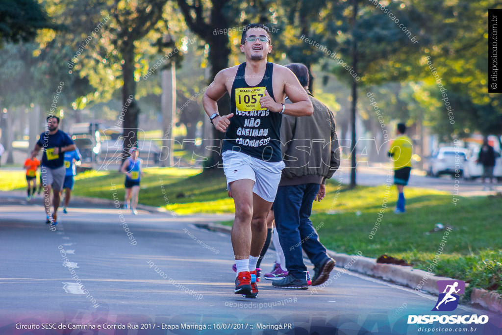 Circuito SESC de Caminhada e Corrida de Rua 2017 - Maringá