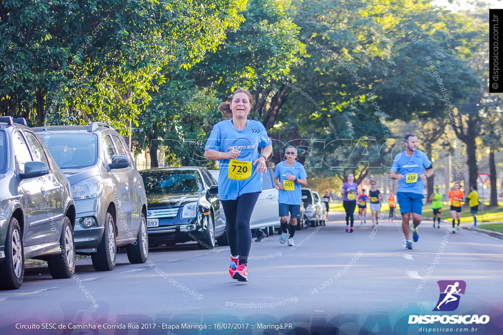 Circuito SESC de Caminhada e Corrida de Rua 2017 - Maringá