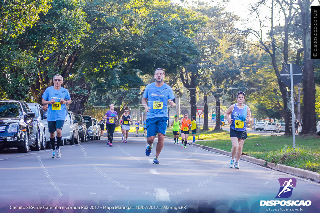 Circuito SESC de Caminhada e Corrida de Rua 2017 - Maringá