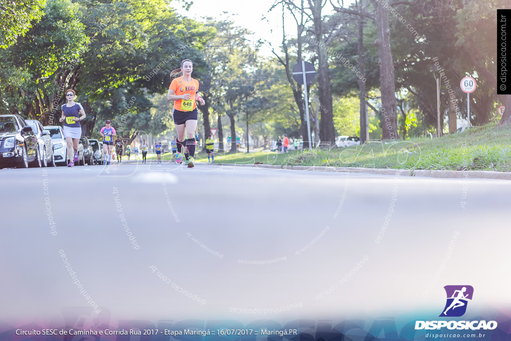 Circuito SESC de Caminhada e Corrida de Rua 2017 - Maringá