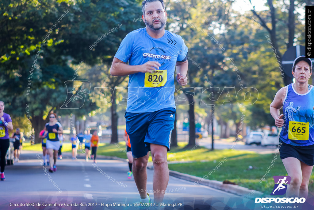 Circuito SESC de Caminhada e Corrida de Rua 2017 - Maringá