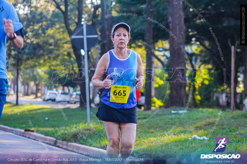 Circuito SESC de Caminhada e Corrida de Rua 2017 - Maringá