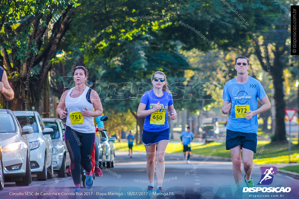 Circuito SESC de Caminhada e Corrida de Rua 2017 - Maringá