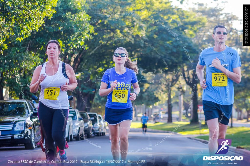 Circuito SESC de Caminhada e Corrida de Rua 2017 - Maringá