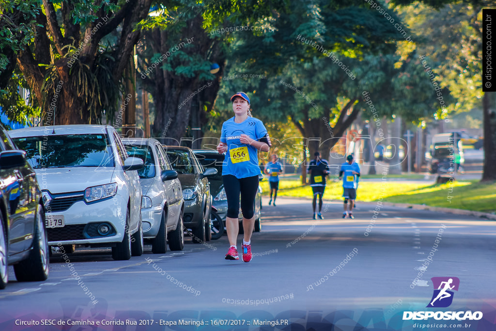 Circuito SESC de Caminhada e Corrida de Rua 2017 - Maringá