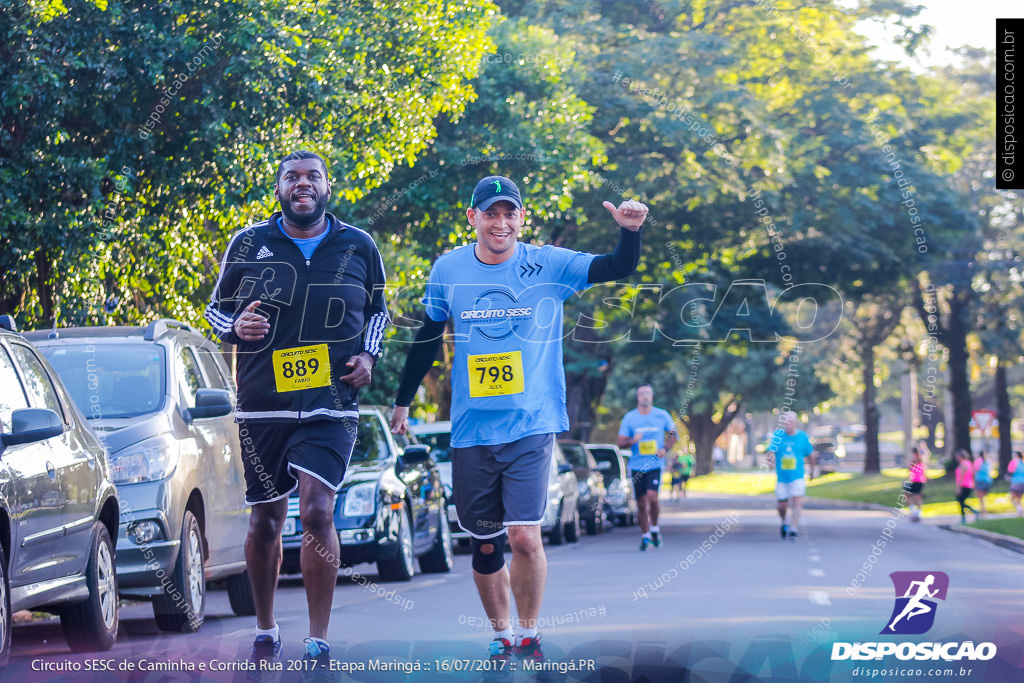 Circuito SESC de Caminhada e Corrida de Rua 2017 - Maringá