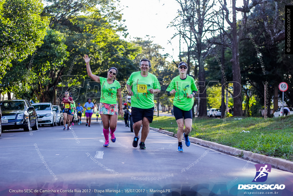 Circuito SESC de Caminhada e Corrida de Rua 2017 - Maringá