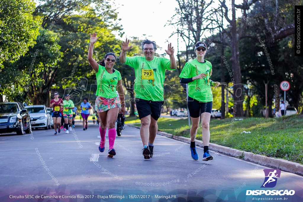 Circuito SESC de Caminhada e Corrida de Rua 2017 - Maringá