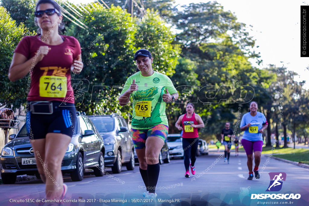 Circuito SESC de Caminhada e Corrida de Rua 2017 - Maringá