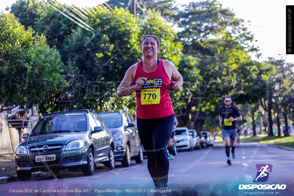 Circuito SESC de Caminhada e Corrida de Rua 2017 - Maringá