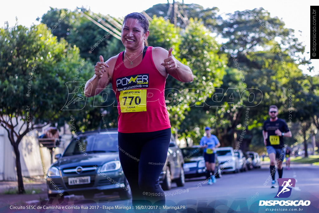 Circuito SESC de Caminhada e Corrida de Rua 2017 - Maringá