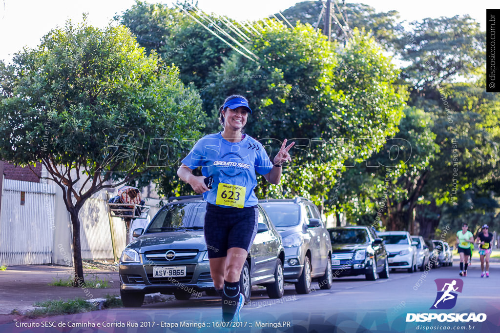 Circuito SESC de Caminhada e Corrida de Rua 2017 - Maringá