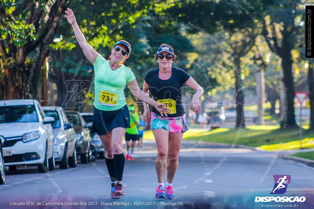 Circuito SESC de Caminhada e Corrida de Rua 2017 - Maringá