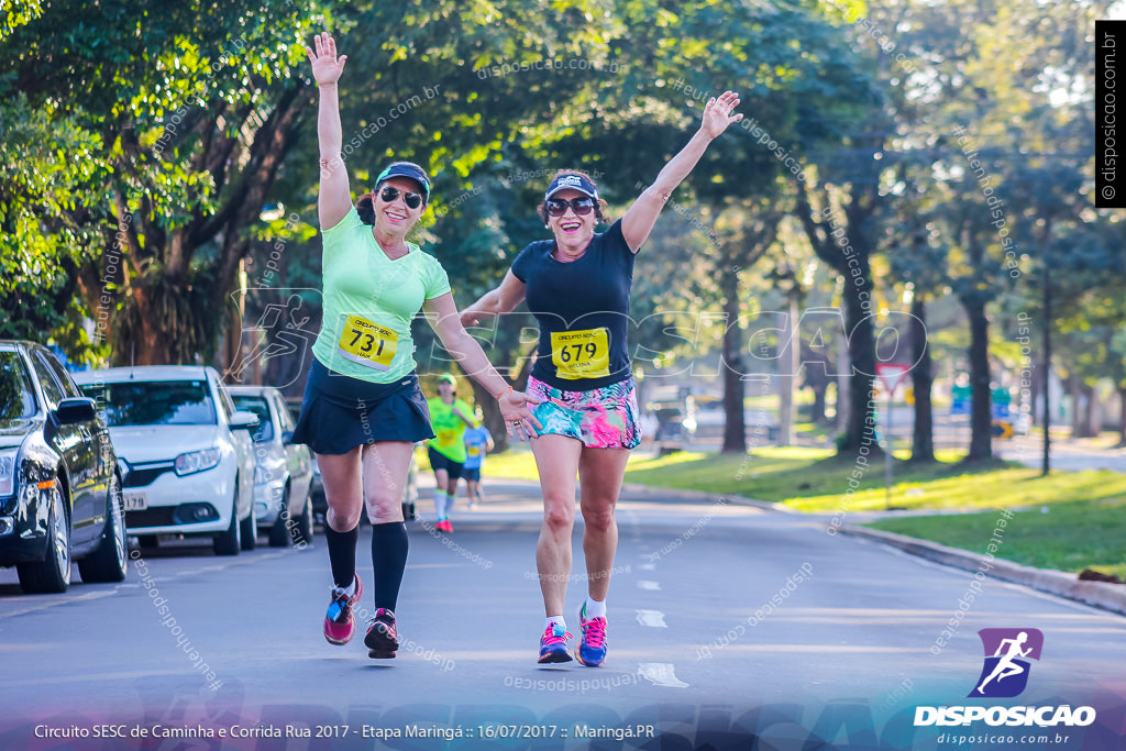 Circuito SESC de Caminhada e Corrida de Rua 2017 - Maringá