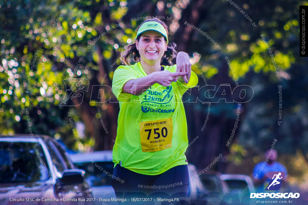 Circuito SESC de Caminhada e Corrida de Rua 2017 - Maringá