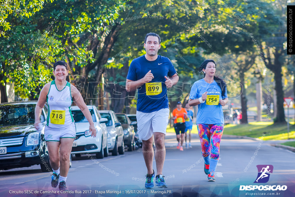 Circuito SESC de Caminhada e Corrida de Rua 2017 - Maringá