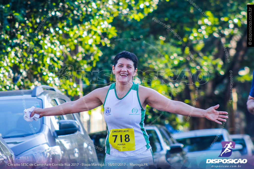 Circuito SESC de Caminhada e Corrida de Rua 2017 - Maringá