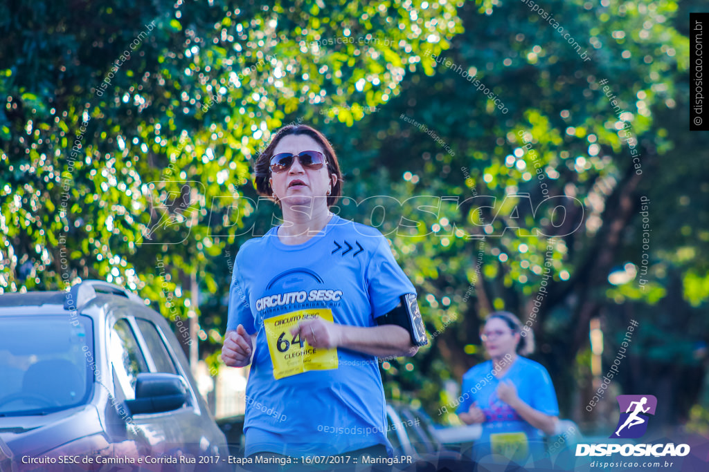 Circuito SESC de Caminhada e Corrida de Rua 2017 - Maringá