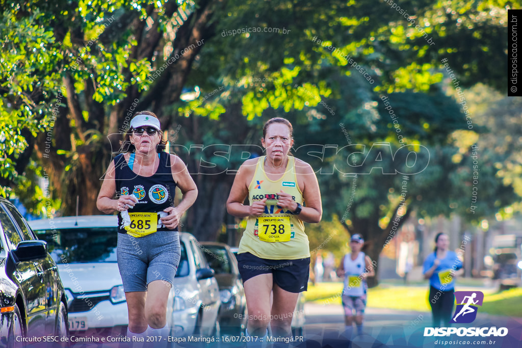 Circuito SESC de Caminhada e Corrida de Rua 2017 - Maringá