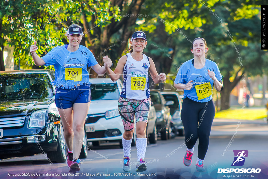 Circuito SESC de Caminhada e Corrida de Rua 2017 - Maringá