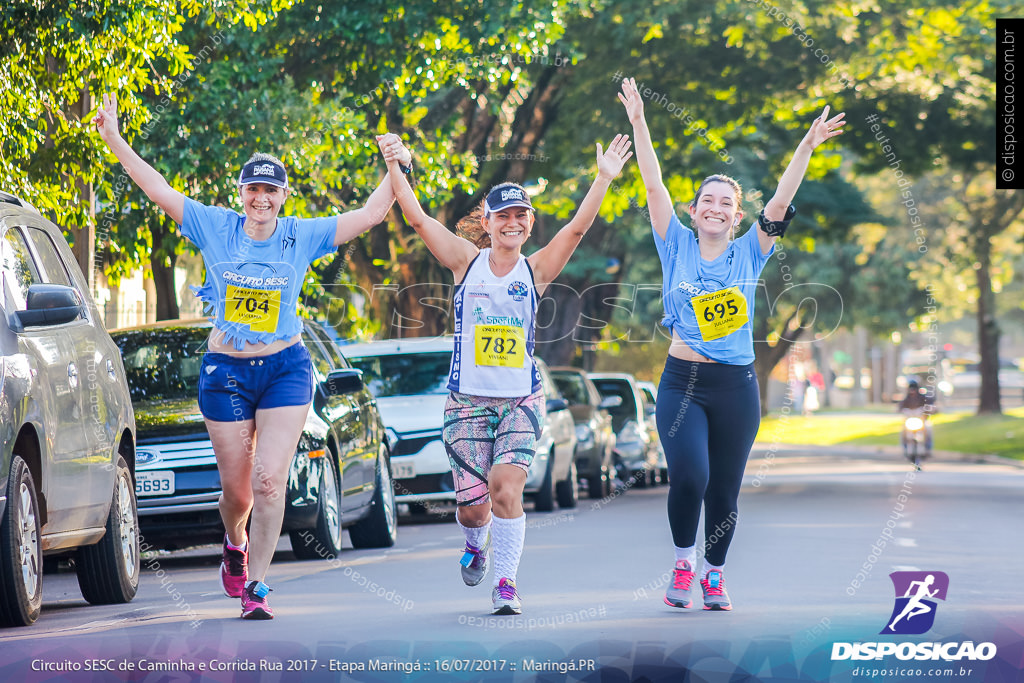 Circuito SESC de Caminhada e Corrida de Rua 2017 - Maringá