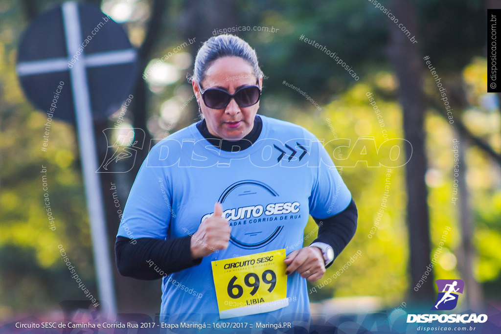 Circuito SESC de Caminhada e Corrida de Rua 2017 - Maringá