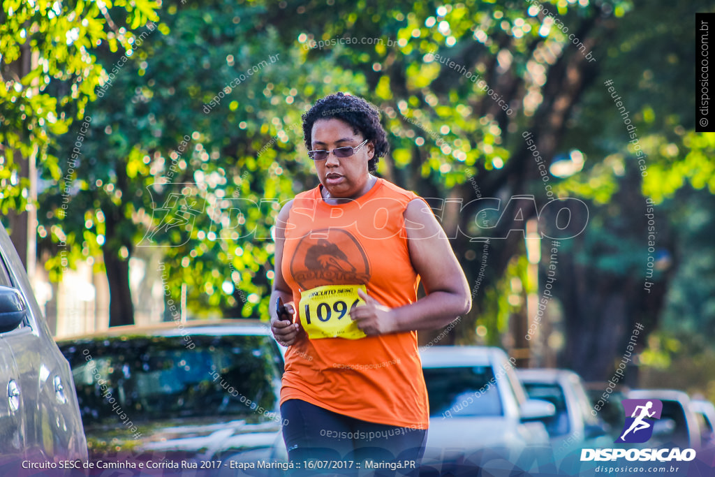 Circuito SESC de Caminhada e Corrida de Rua 2017 - Maringá