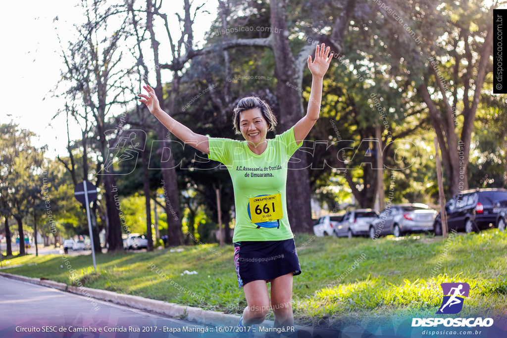 Circuito SESC de Caminhada e Corrida de Rua 2017 - Maringá