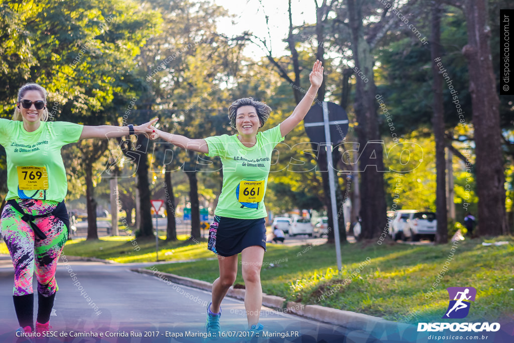 Circuito SESC de Caminhada e Corrida de Rua 2017 - Maringá