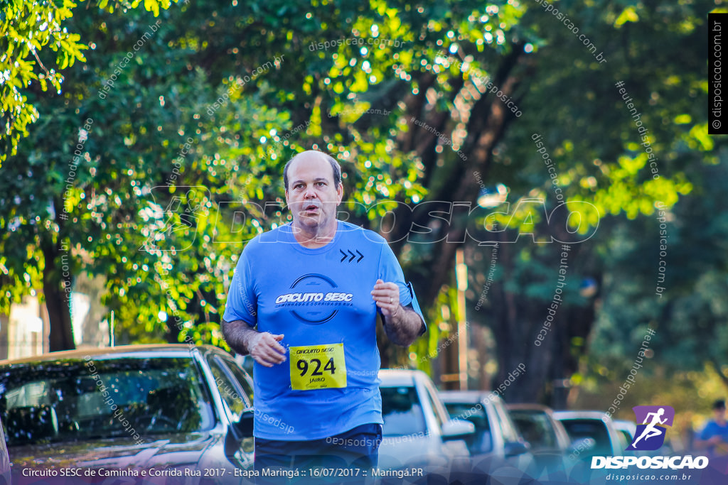 Circuito SESC de Caminhada e Corrida de Rua 2017 - Maringá