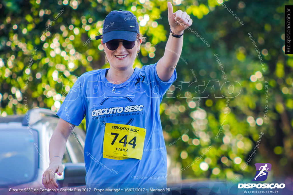 Circuito SESC de Caminhada e Corrida de Rua 2017 - Maringá