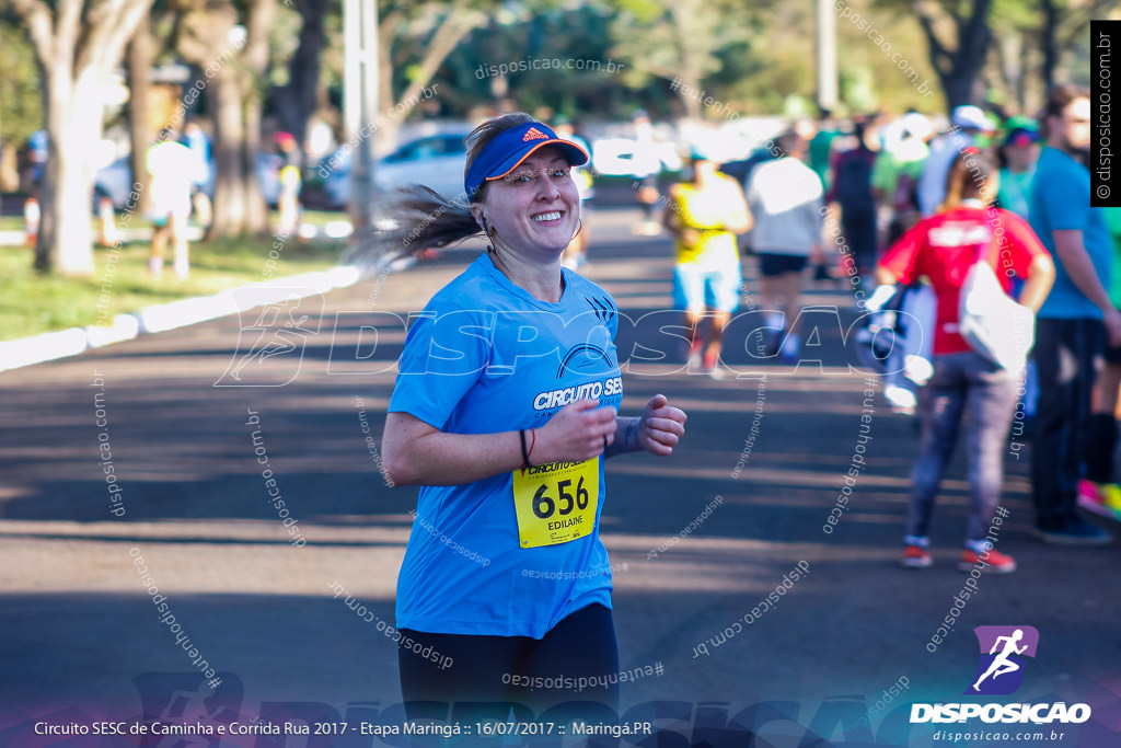 Circuito SESC de Caminhada e Corrida de Rua 2017 - Maringá